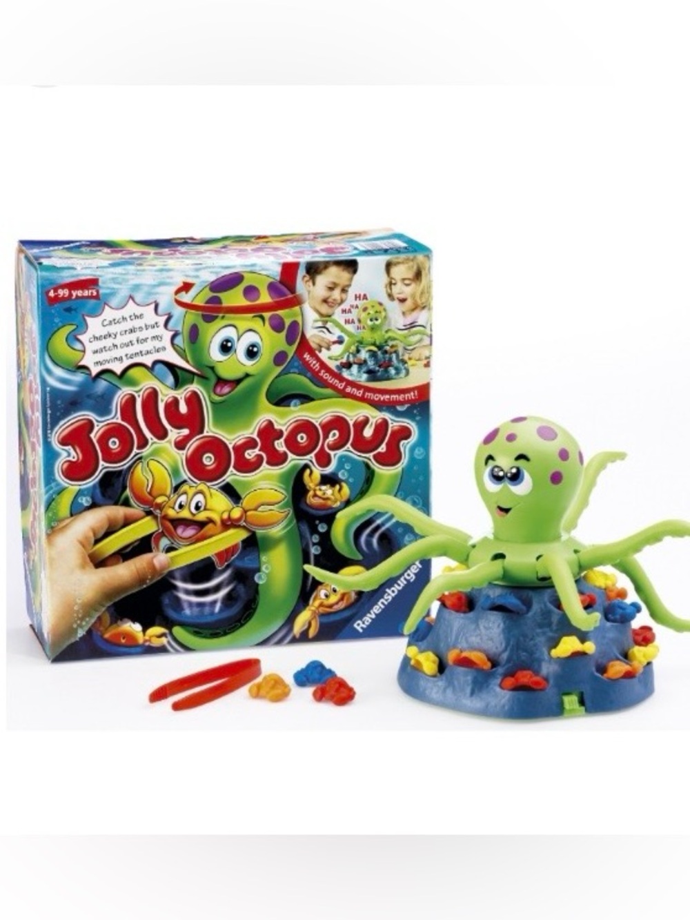 (Retired) Ravensburger Jolly Octopus Game for Kids